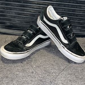 Boys Vans Velcro Size 3.5